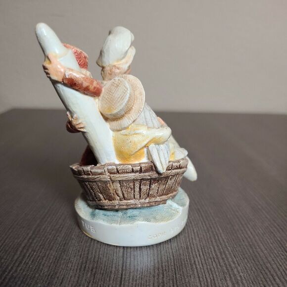 Sebastian Miniatures SML377 (3) Rub A Dub Dub Three Men In a Tub Vintage 1976 - Picture 4 of 10